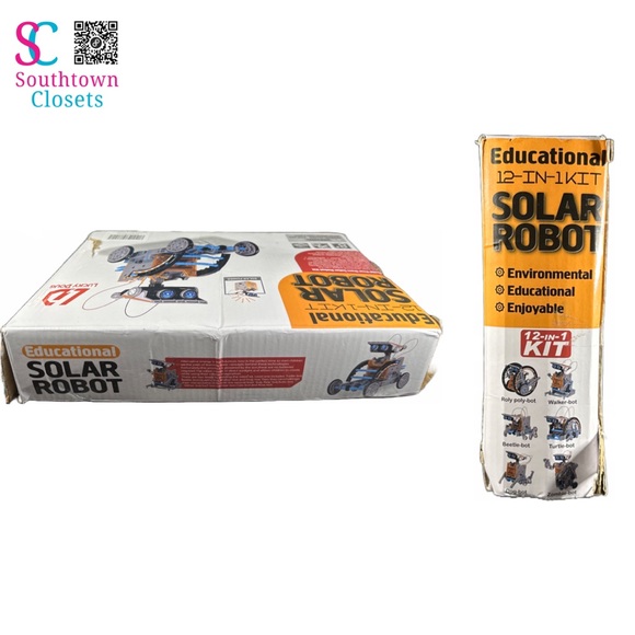 Lucky Doug 12-in-1 STEM Solar Robot Kit. Includes All Pieces Seen In Stock Photo - Picture 10 of 10
